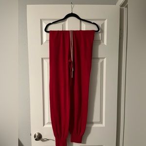 Lucky Brand Red Cashmere Blend Lounge Pants. Size Small